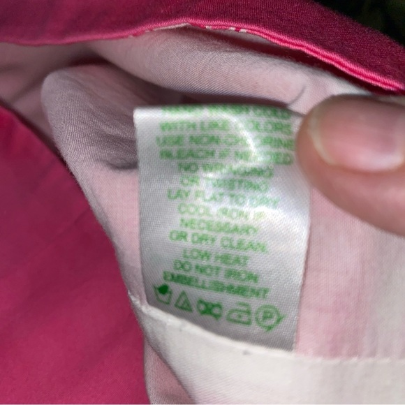 Lilly Pulitzer Strapless Pink Beaded Dress Size 2 Barbiecore 💎 EUC - Picture 8 of 8